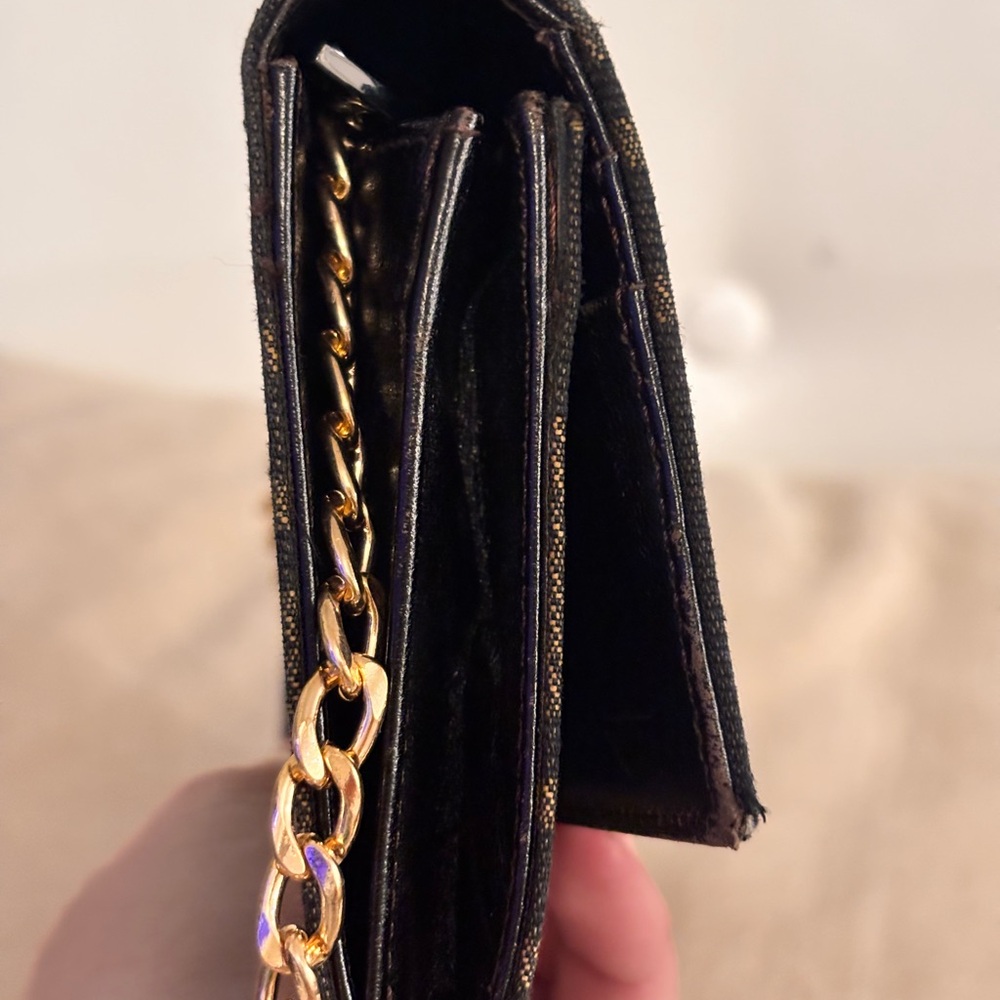 FENDI FF Zucca Black & Brown Monogram Continental Wallet - Picture 14 of 15